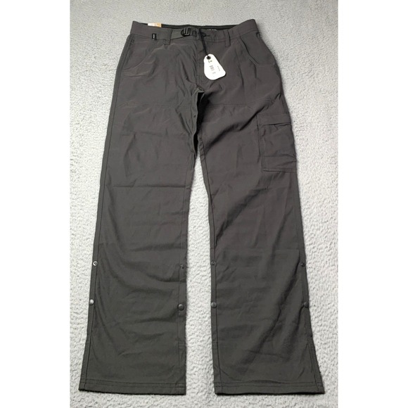 Prana Other - New Prana Pants Mens 30x30 Stretch Zion II Relaxed Fit Straight Leg Drak Iron